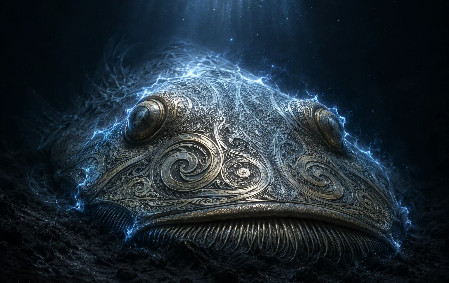 Te Wheti-nui — the giant stargazer, buried with the live charge