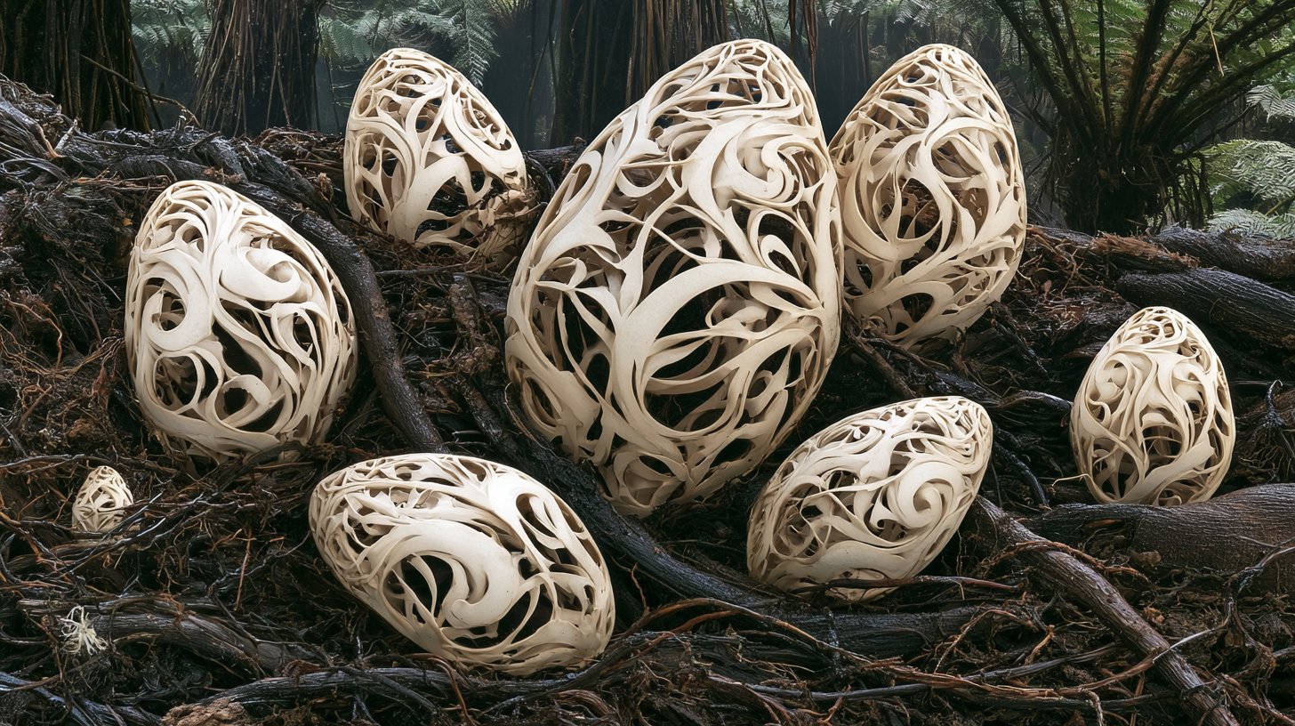 the white basket — woven light of the forest floor